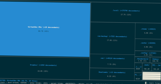 Hur man använder Diskonaut för att hitta diskanvändning på Linux