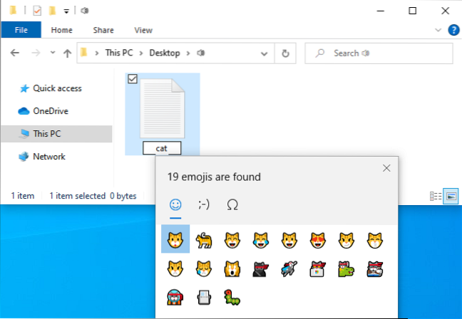 How To Use Emojis In File