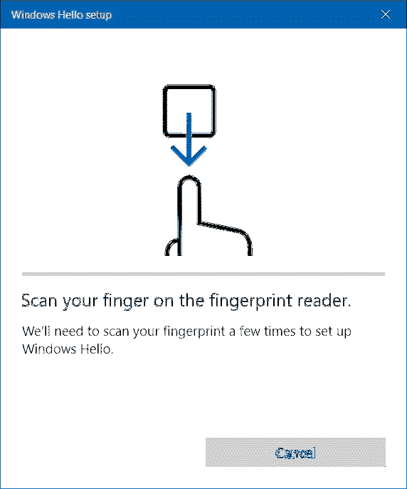 Como usar a impressão digital para fazer login no Windows 10