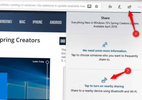 How To Use Near Share In Windows 10