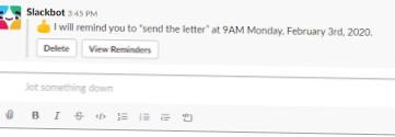 How to Use Slack Reminders (Create, Edit, Delete, and View Reminders)