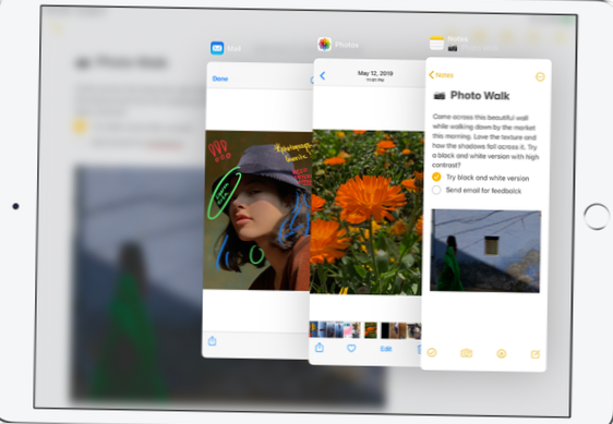How to use Slide Over on the iPad