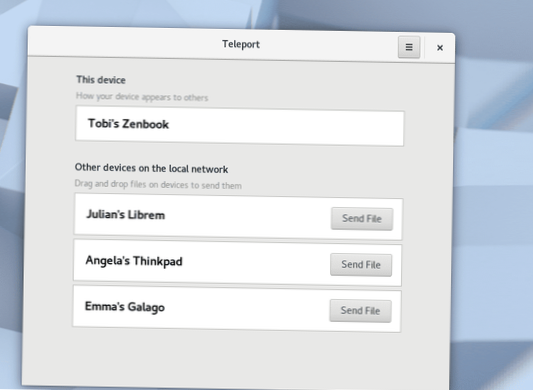 Hur man använder Teleport på Linux för att skicka filer