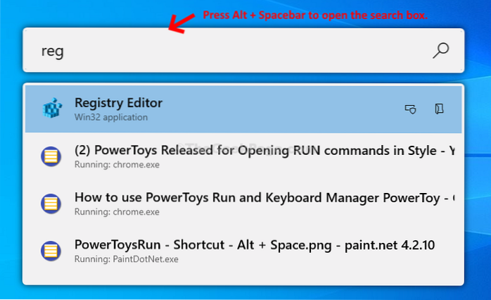 How To Use The All New PowerToys To Open Run Commands In Windows 10