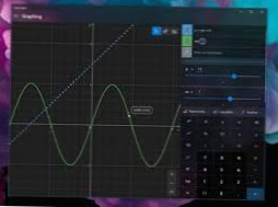 Comment utiliser le mode graphique dans la calculatrice sous Windows 10