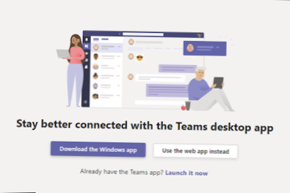 Hur man använder Microsoft Teams webbapp