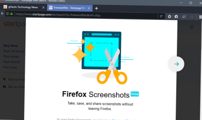Come utilizzare il nuovo strumento di screenshot di Firefox