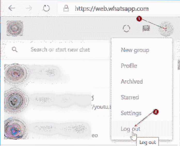 Hur man använder WhatsApp Web på Chrome, Edge och Firefox