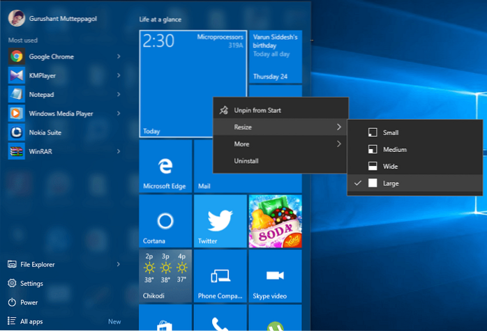 Come utilizzare Windows 10 come un utente professionista