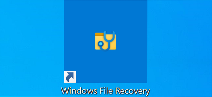 How To Use Windows File Recovery In Windows 10