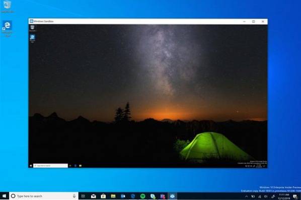 How To Use Windows Sandbox In Windows 10