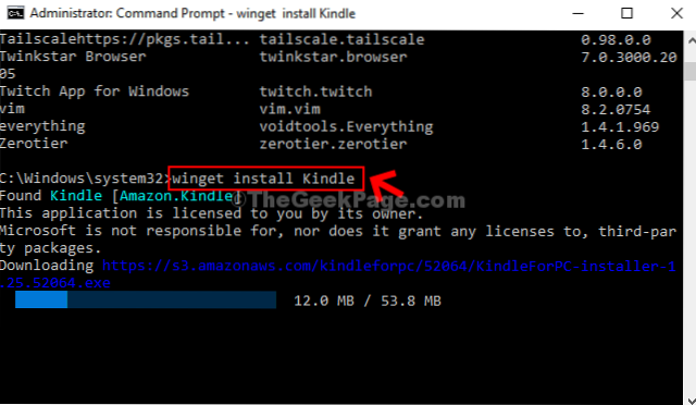 How To Use WINGET in Windows 10 To Install Programs through CMD