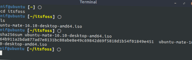 Jak zweryfikować sumy kontrolne ISO w systemie Linux