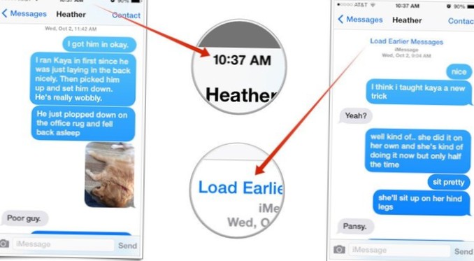 How To View All Photos Sent Over An iMessages Conversation Thread