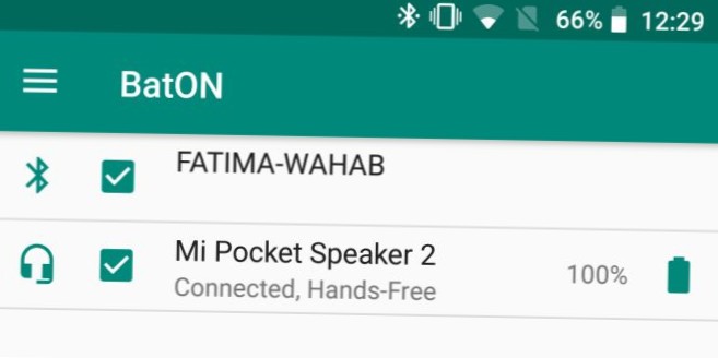 Come visualizzare i livelli della batteria per i dispositivi Bluetooth collegati al tuo telefono Android