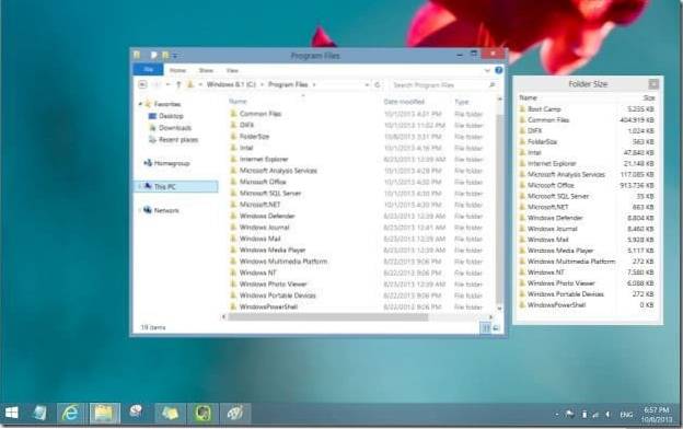 How To View Folder Size In Windows 8.1 Explorer