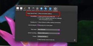 Jak zobrazit úplnou adresu URL v Safari na macOS
