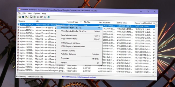 Jak zobrazit mezipaměť Chrome v systému Windows 10