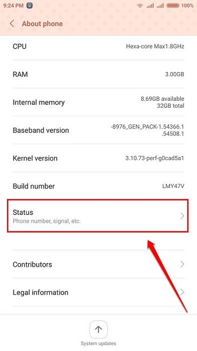 Hoe u uw eigen telefoonnummer in Android op elk netwerk kunt bekijken