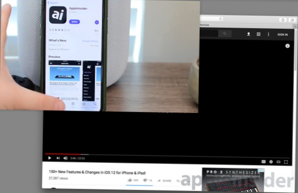 Hur man tittar på videor i bild-i-bild-läge på macOS