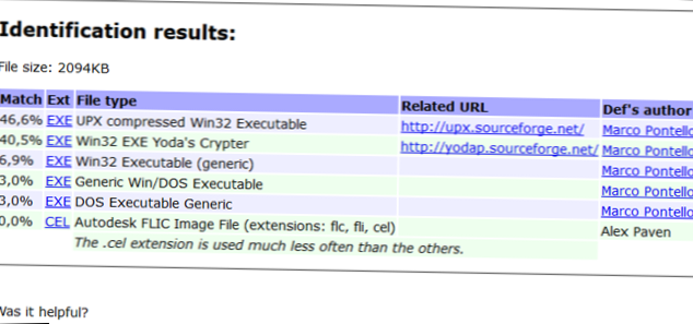Identifizieren Sie Tonnen verschiedener Dateitypen, ohne sie mit TrID zu öffnen