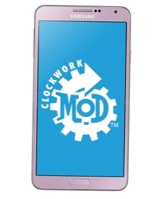 Install ClockworkMod Recovery 6 On Samsung Galaxy Note 3
