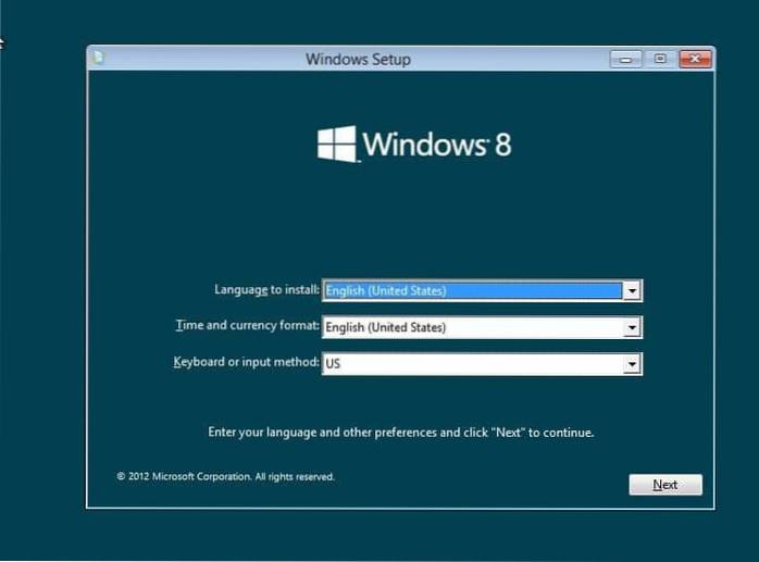 Installa Windows 8 su VHD (disco rigido virtuale)