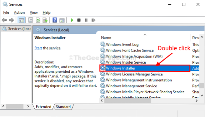 Instalace byla předčasně ukončena kvůli chybě ve Windows 10 Fix