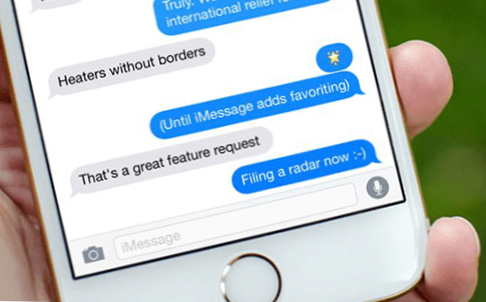 Correction de bogue iOS 11 iMessages reçus dans le désordre