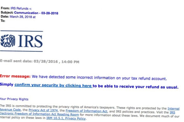 Golpes de declaração de imposto de renda do IRS Como se manter seguro e protegido