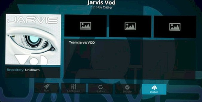 Jarvis VOD Kodi Addon Come installare Jarvis VOD su Kodi
