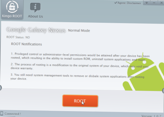 Kingo Android ROOT Offers One-Click Rooting For Several Devices