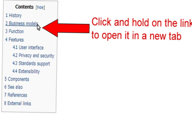 Fare clic a lungo su un collegamento per aprirlo in una nuova scheda in background [Firefox]