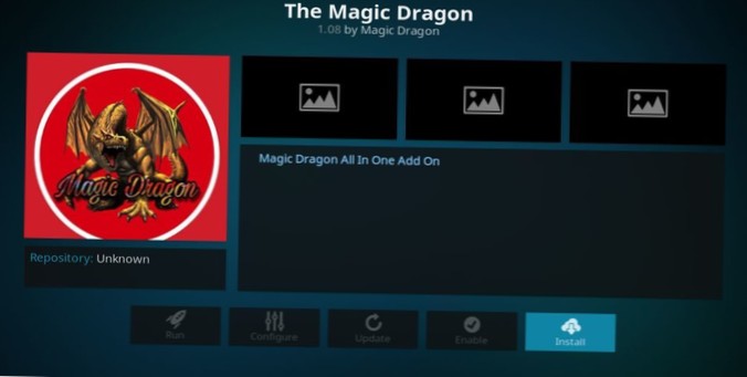 Magic Dragon Kodi Addon - How to Install quick and easy?