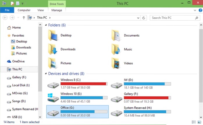 Make Windows E Open This PC (Computer) In Windows 10