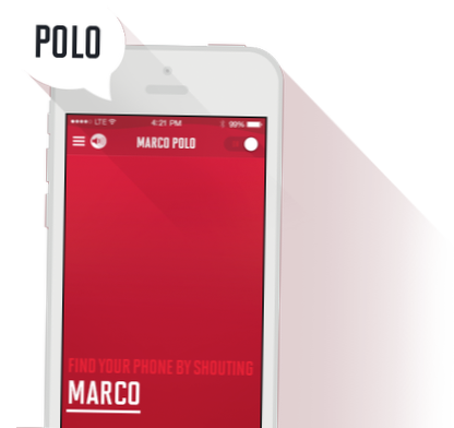 Marco Polo Find Your Phone by Shouting Marco