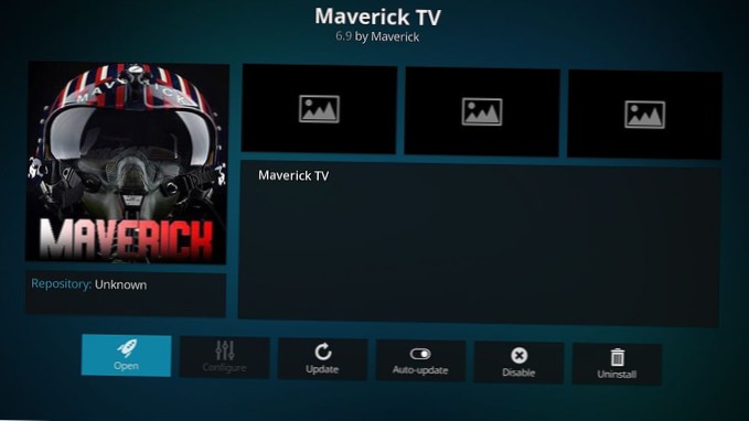 Maverick Kodi-tilføjelsen er Maverick lovlig og sikker? Sådan installeres?