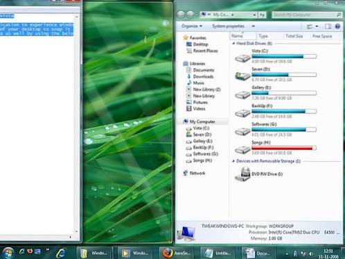 Mega Guide Transform Vista Into Windows 7