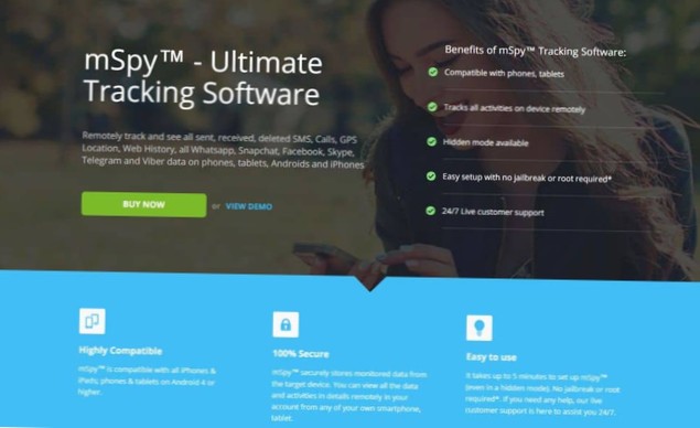mSpy-anmeldelse 2019 er det virkelig den bedste telefonsporingssoftware?
