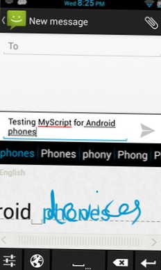 MyScript Stylus convertește intrarea scrisă de mână în text digital [Android]