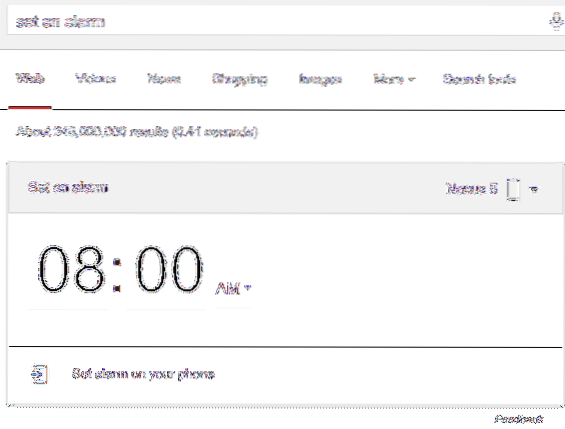 Nyní odešlete poznámku, nastavte budík a odešlete pokyny z počítače do telefonu přes Google