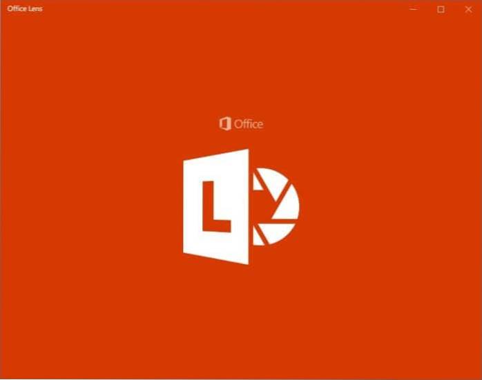 Office Lens CamScanner For Windows 10
