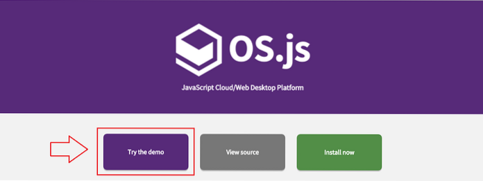 OS.js - Un sistem de operare open source în browserul dvs