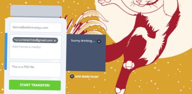 Pauzeer en hervat grote uploads bij het online overbrengen van bestanden