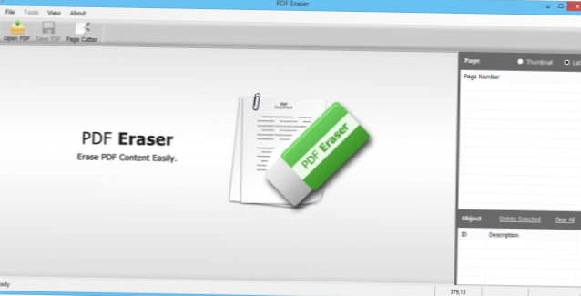 PDF Eraser Lets You Edit PDF Files, Add Images