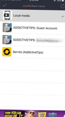 Lire des films à partir d'un serveur multimédia sur votre téléviseur à l'aide de votre téléphone [Chromecast]