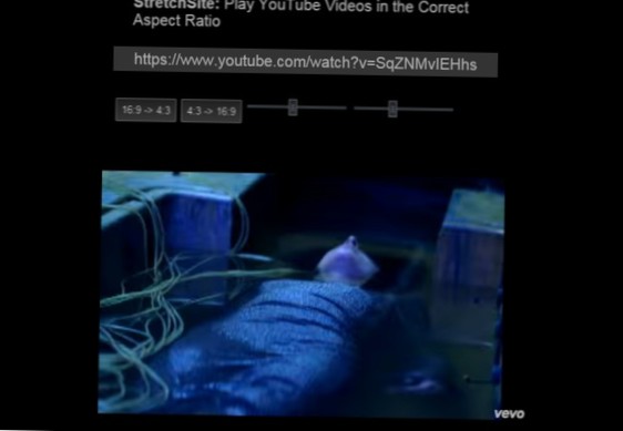 Spielen Sie YouTube-Videos in jedem gewünschten Seitenverhältnis ab