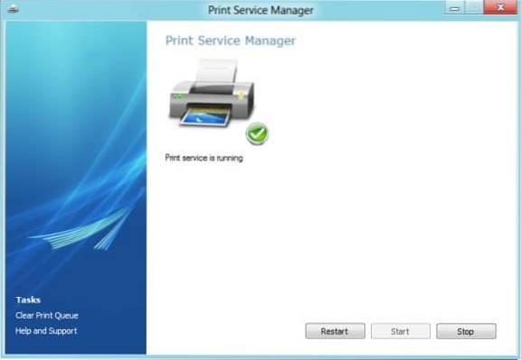 Print Service Manager Helps You Easily Clear Print Queue