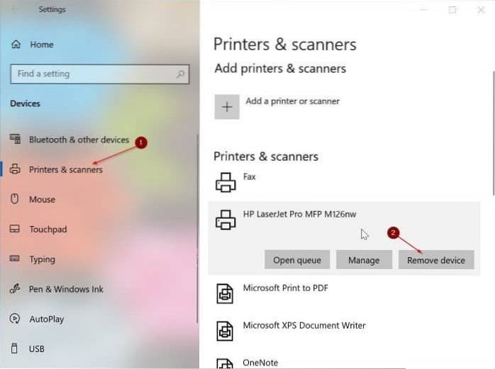Printer Jam Error In Windows 10 Even After Removing Paper From Printer