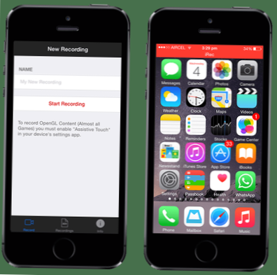 Record A Screencast On Your iPhone Without A Mac Or Jailbreak